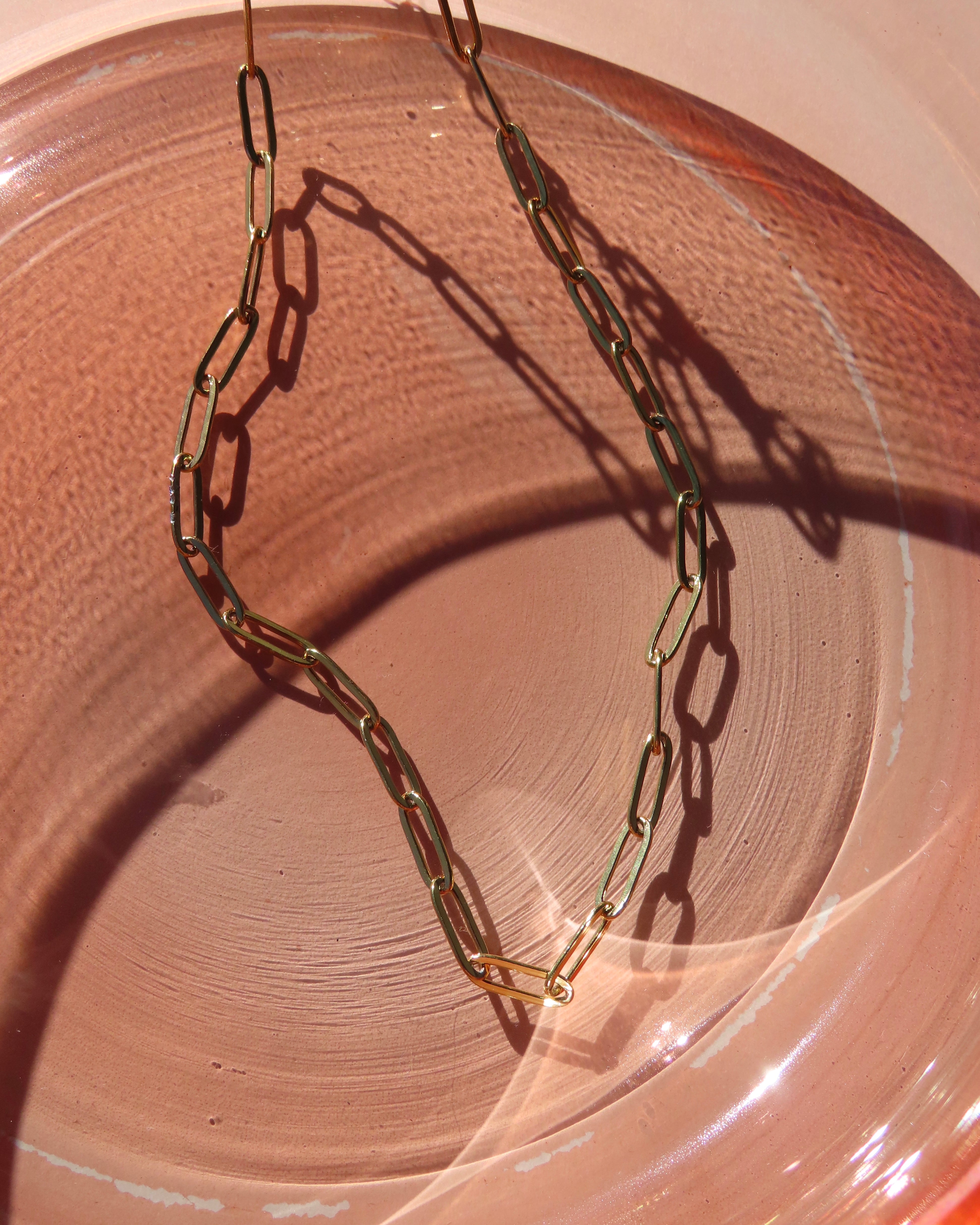 Paper Clip Necklace