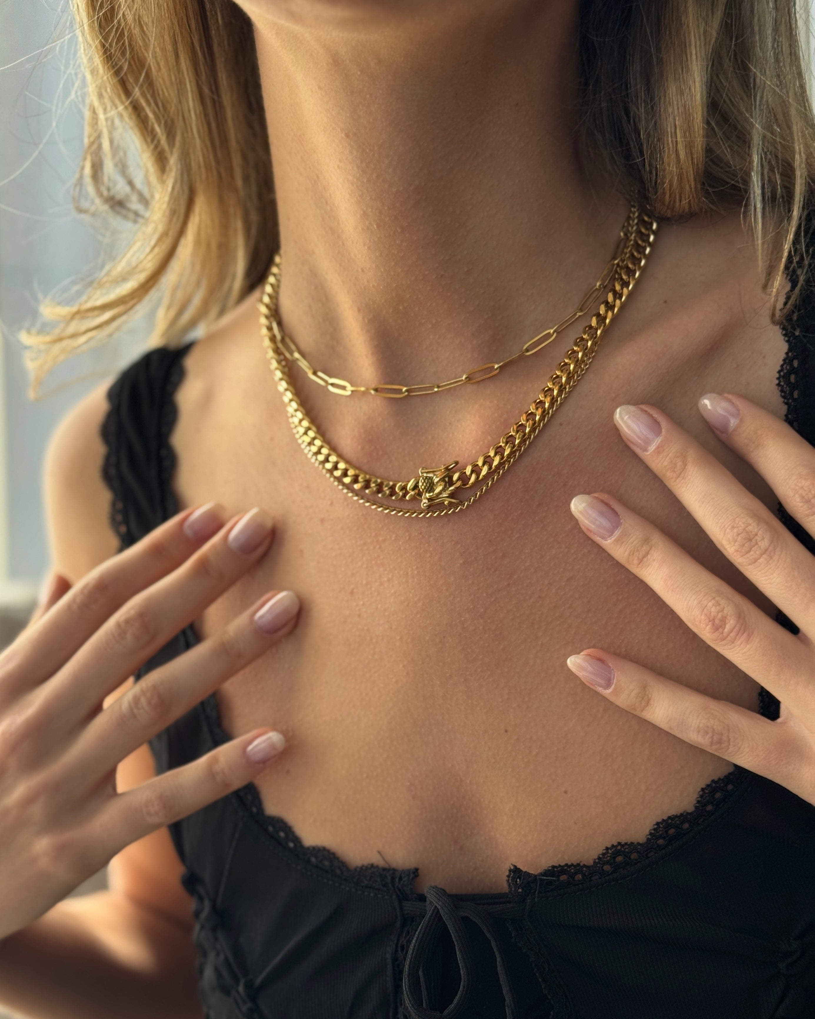 Paper Clip Necklace