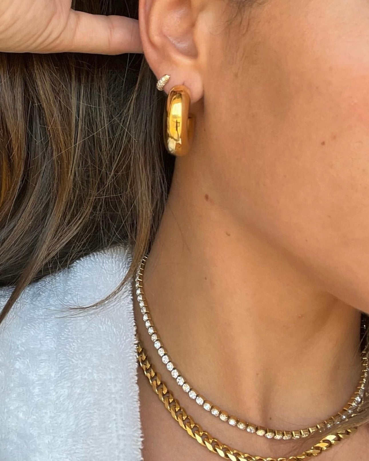 Amalfi Hoops - Gold