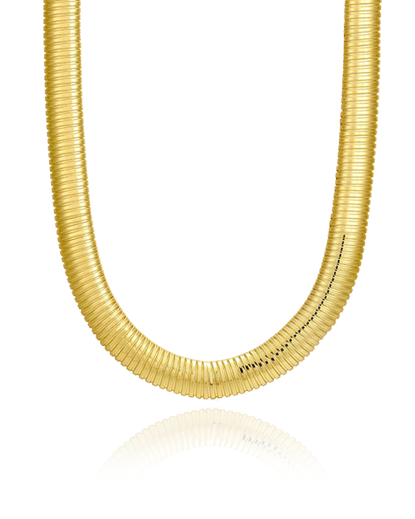 Ribbed Necklace