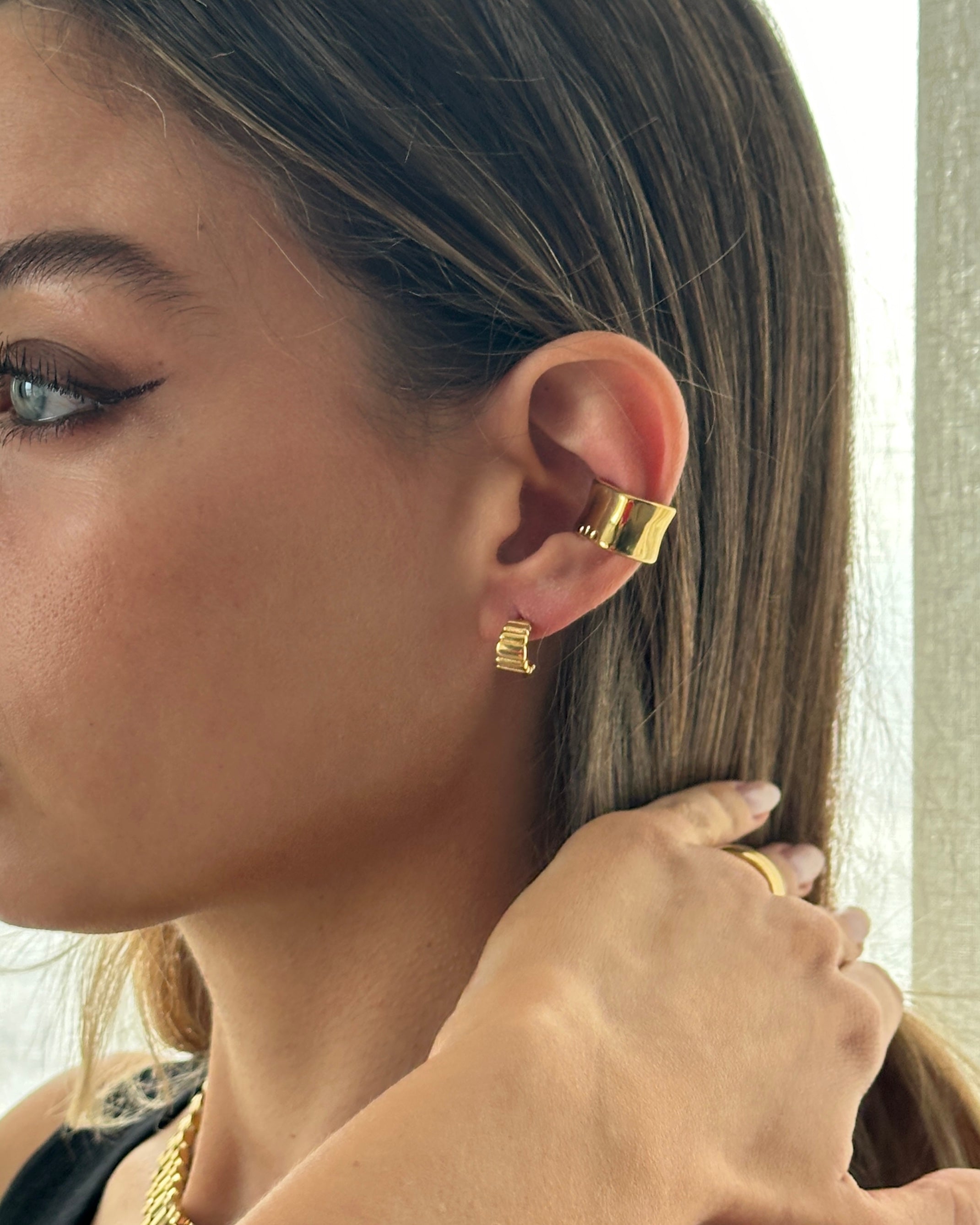 Square Ear Cuff