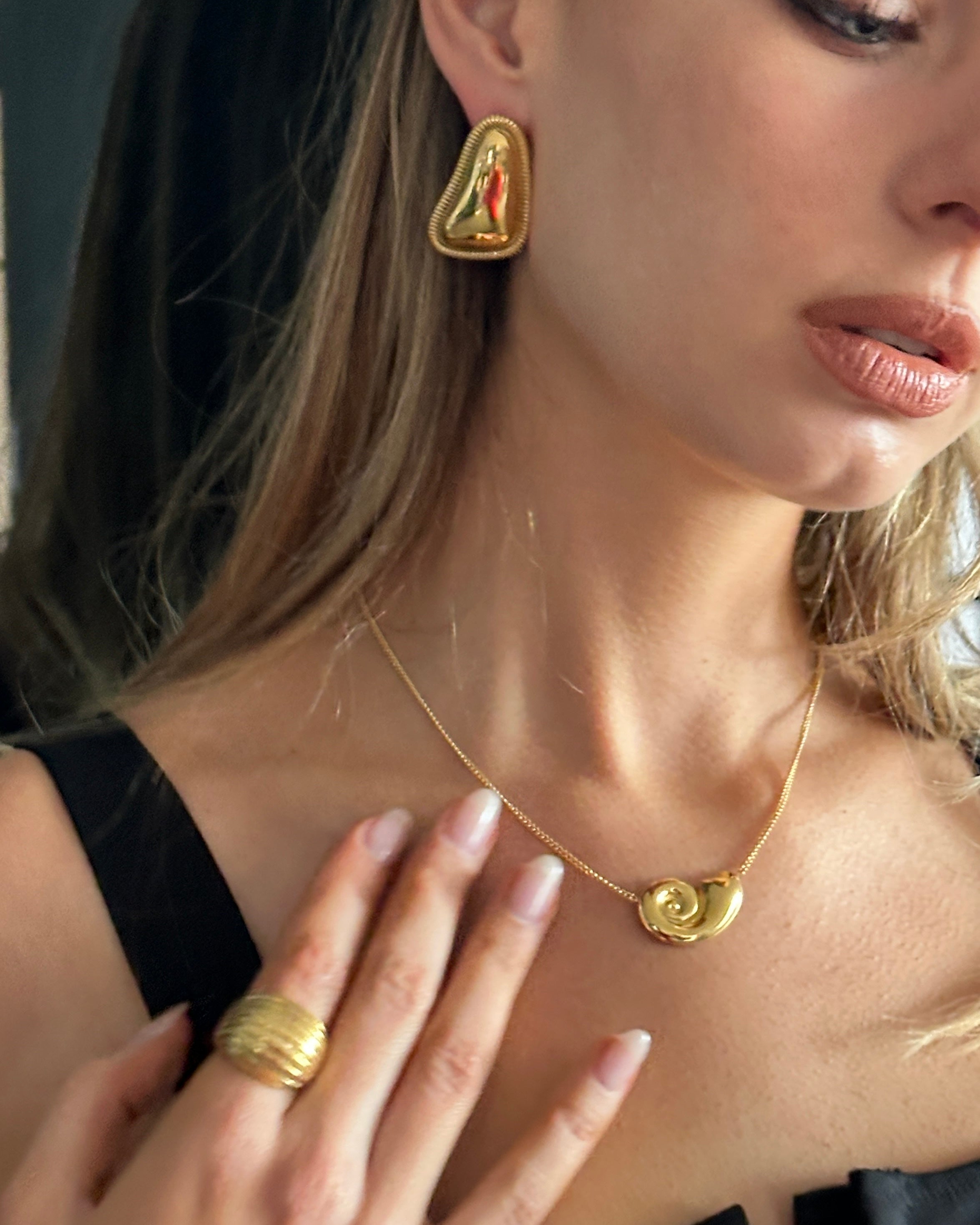 Snail Necklace