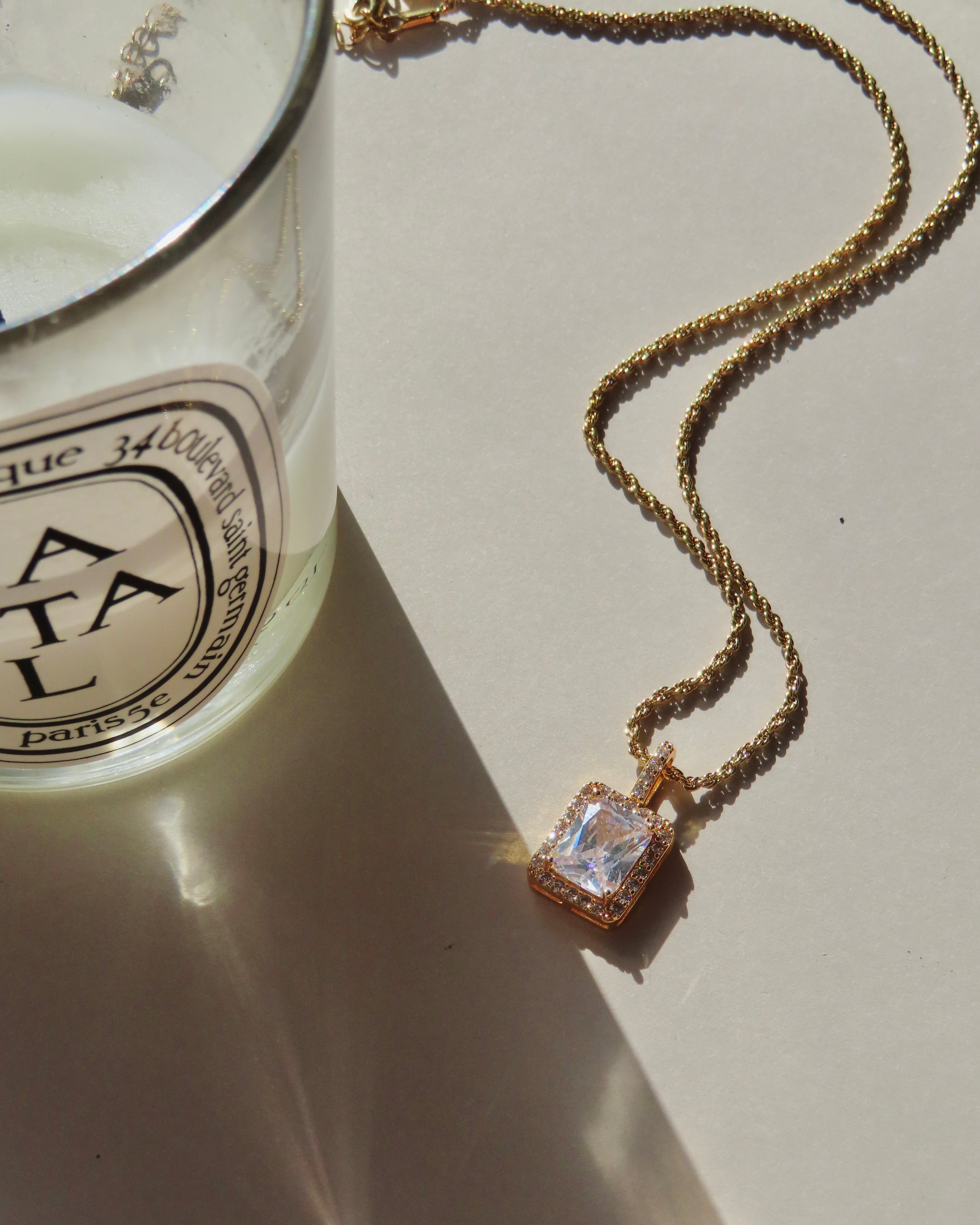 Rome CZ Necklace