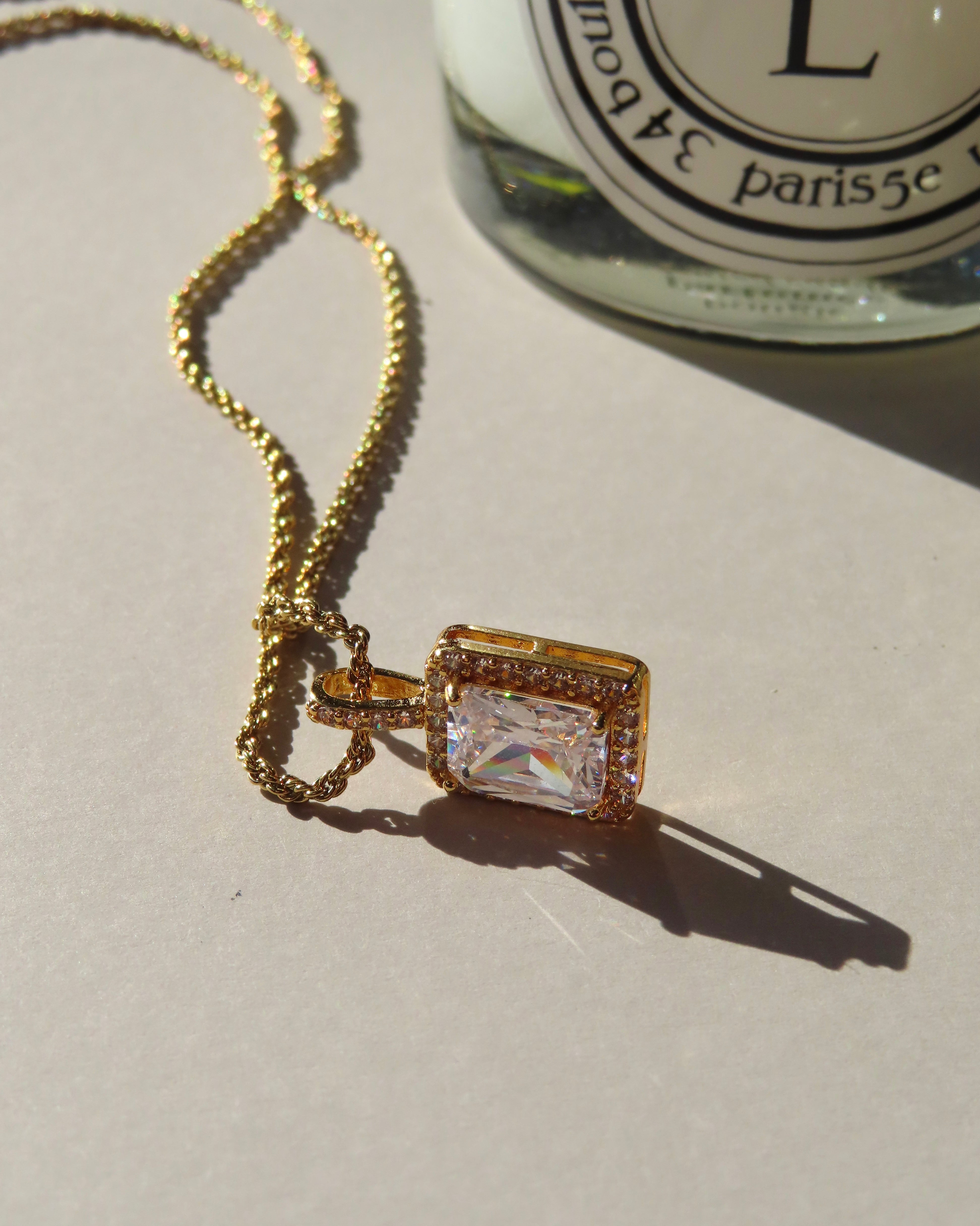 Rome CZ Necklace