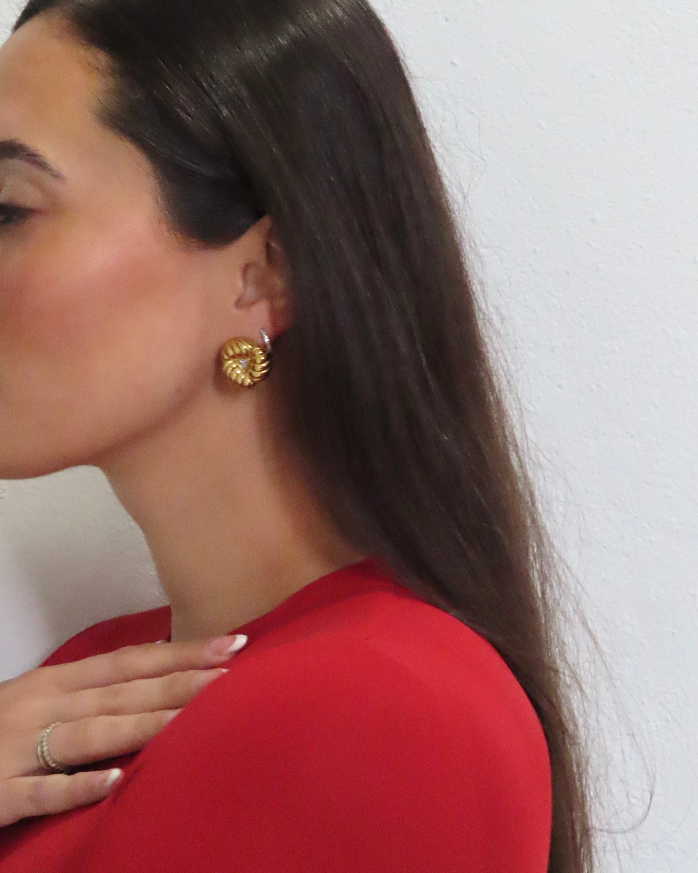 Philo CZ Earrings