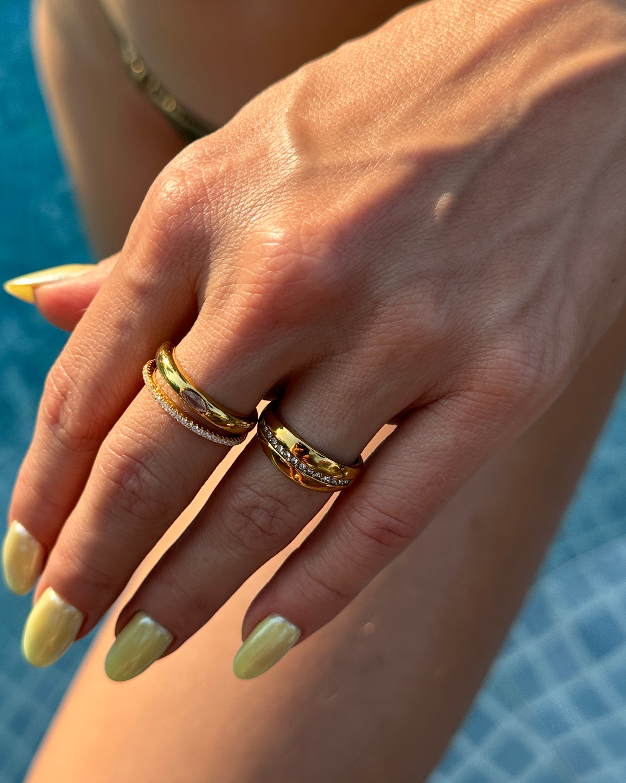 Rumi CZ Ring