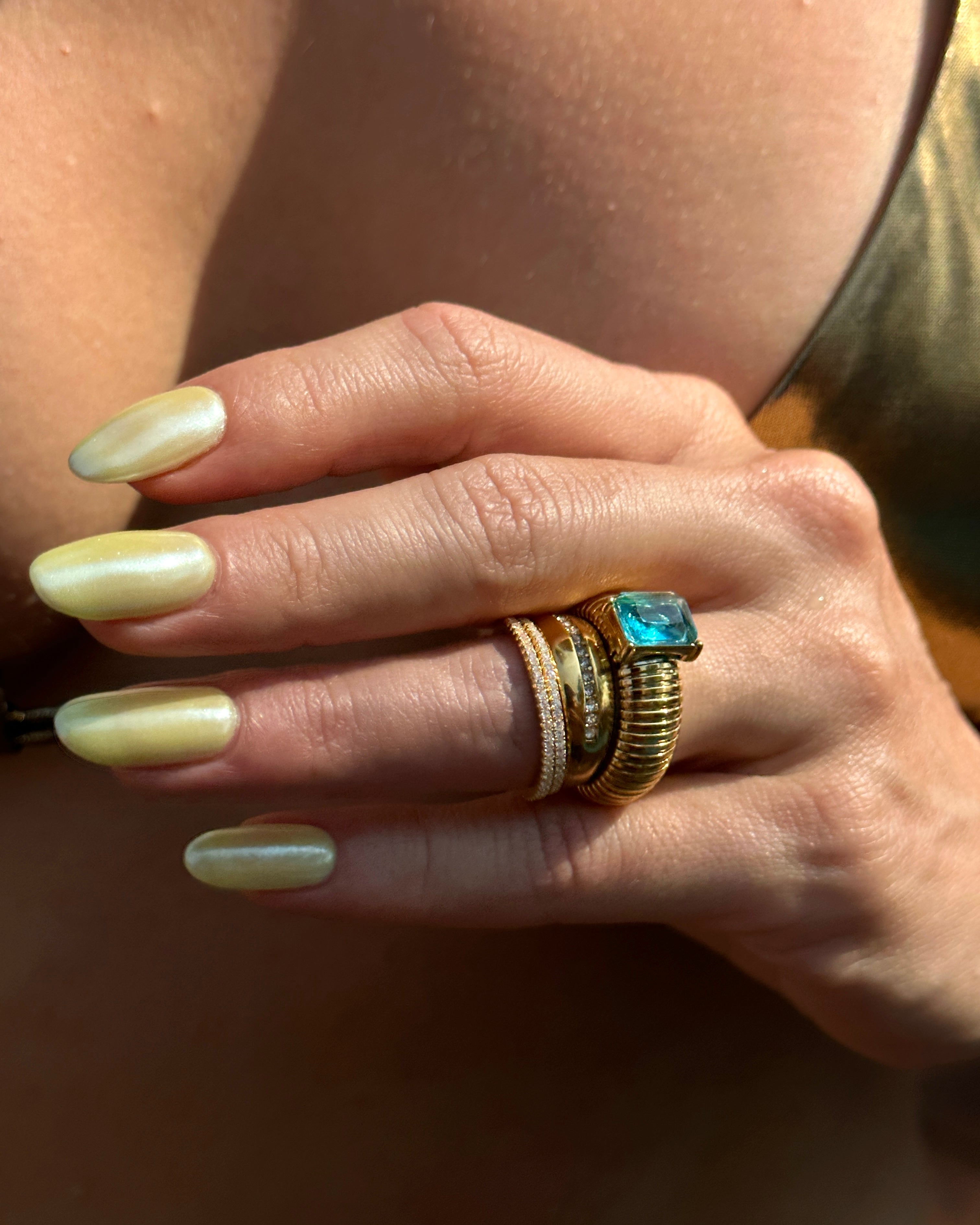 Rumi CZ Ring