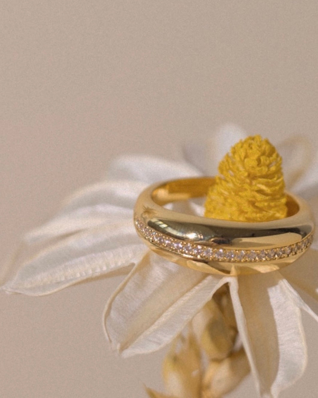 Rumi CZ Ring