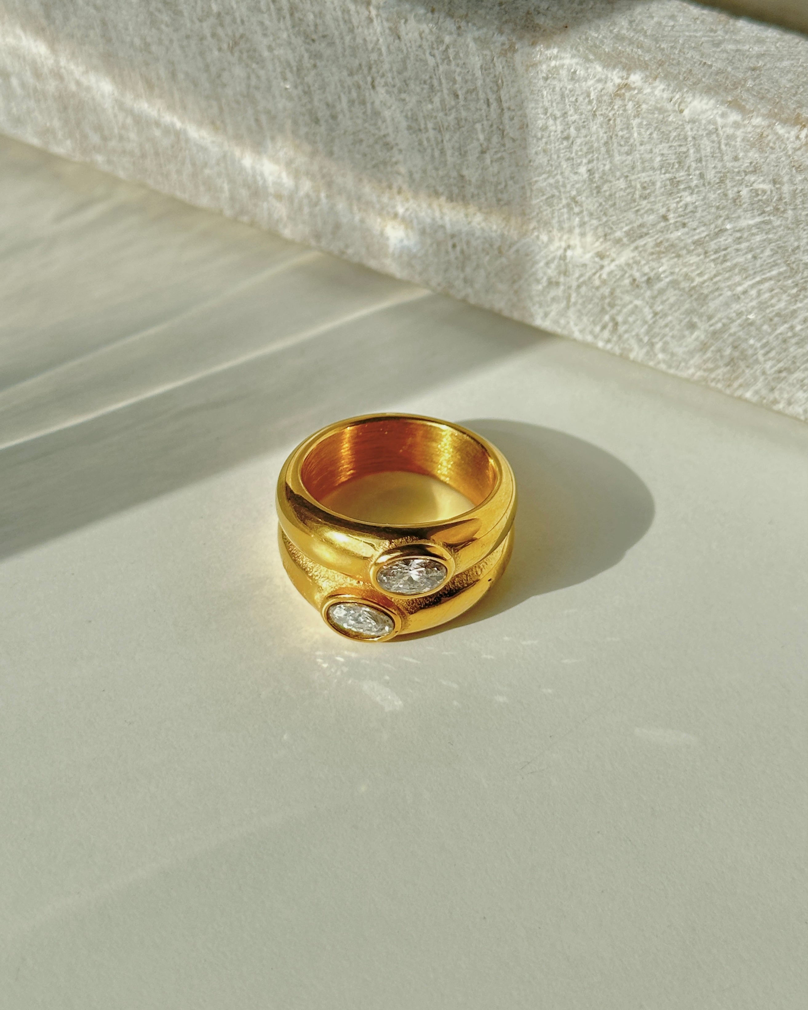 Noir CZ Ring