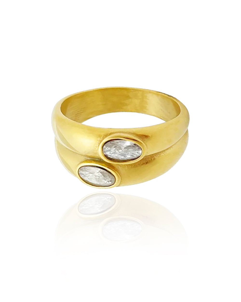 Noir CZ Ring