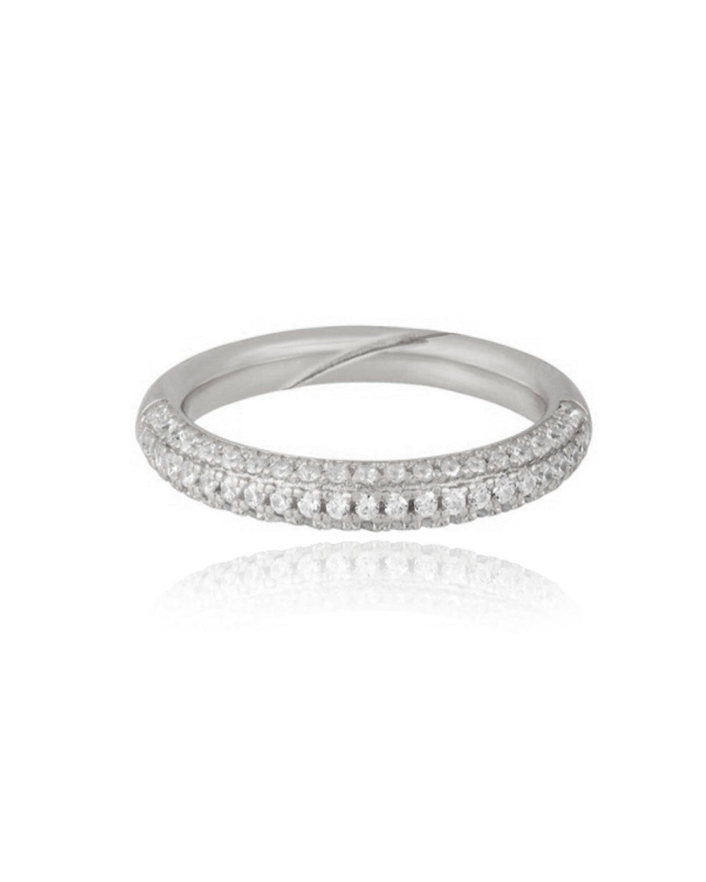 BABY PAVÉ RING - Silver - ACID ROSE JEWELRY