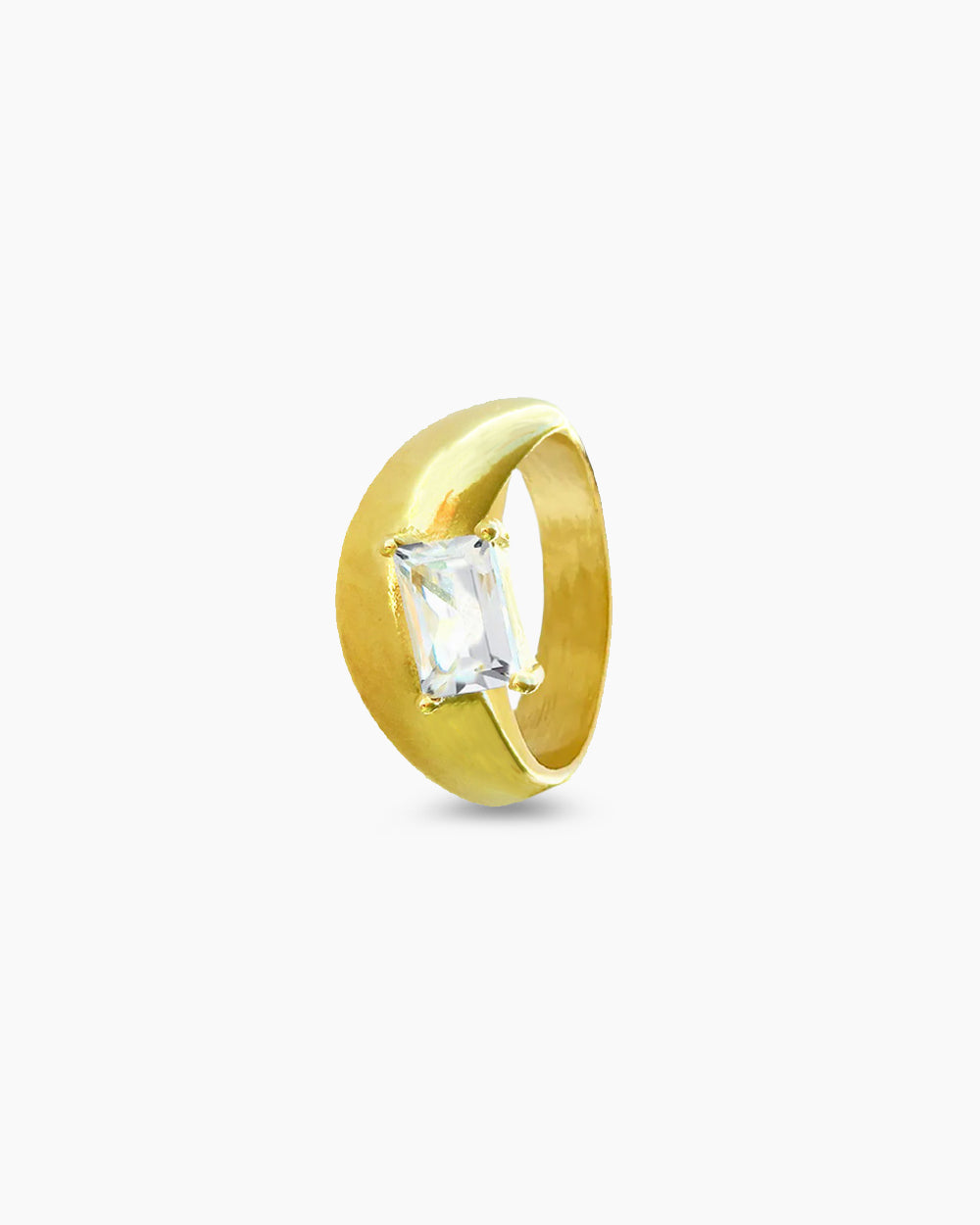 Bar CZ Ring