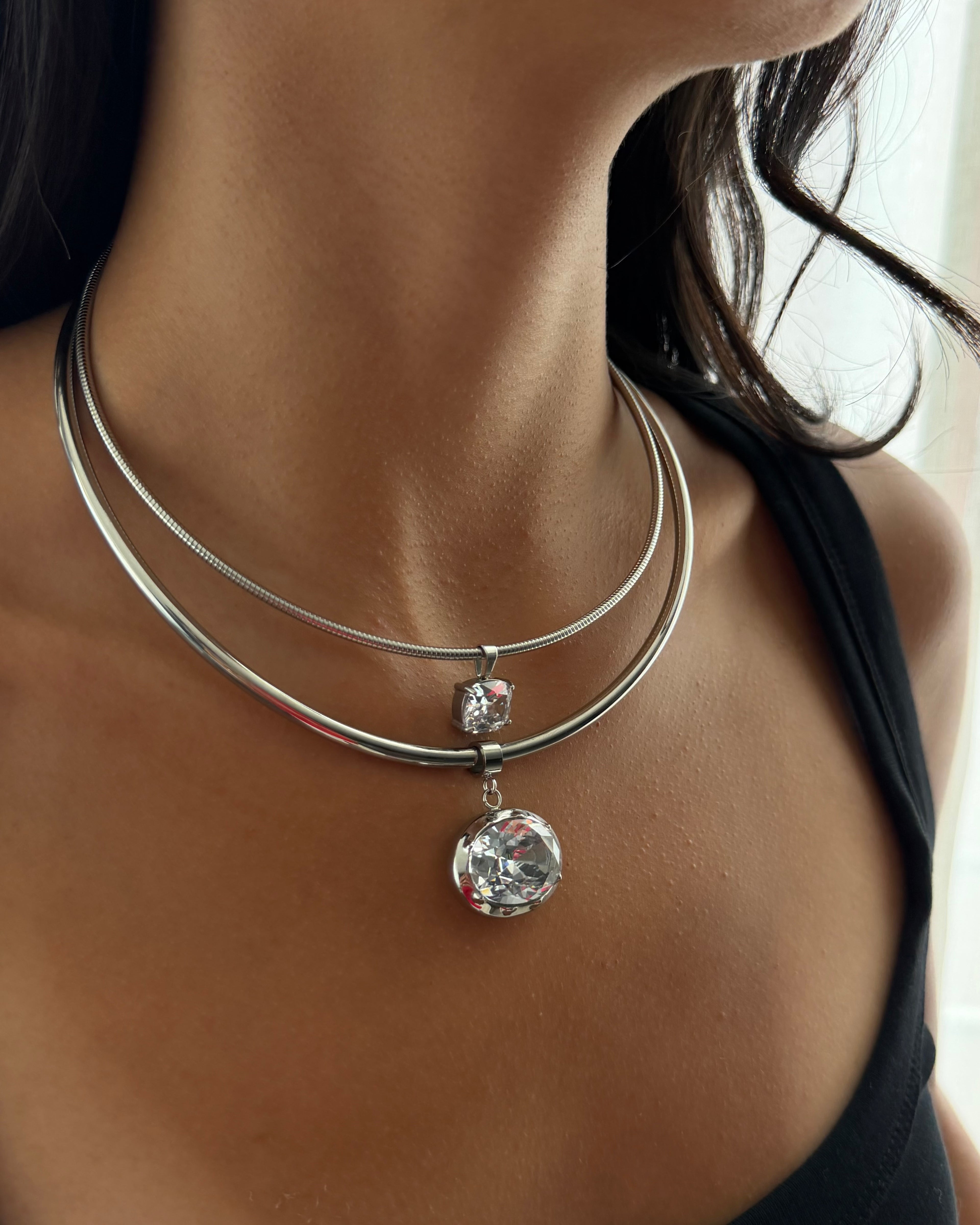 Mega Necklace - Silver