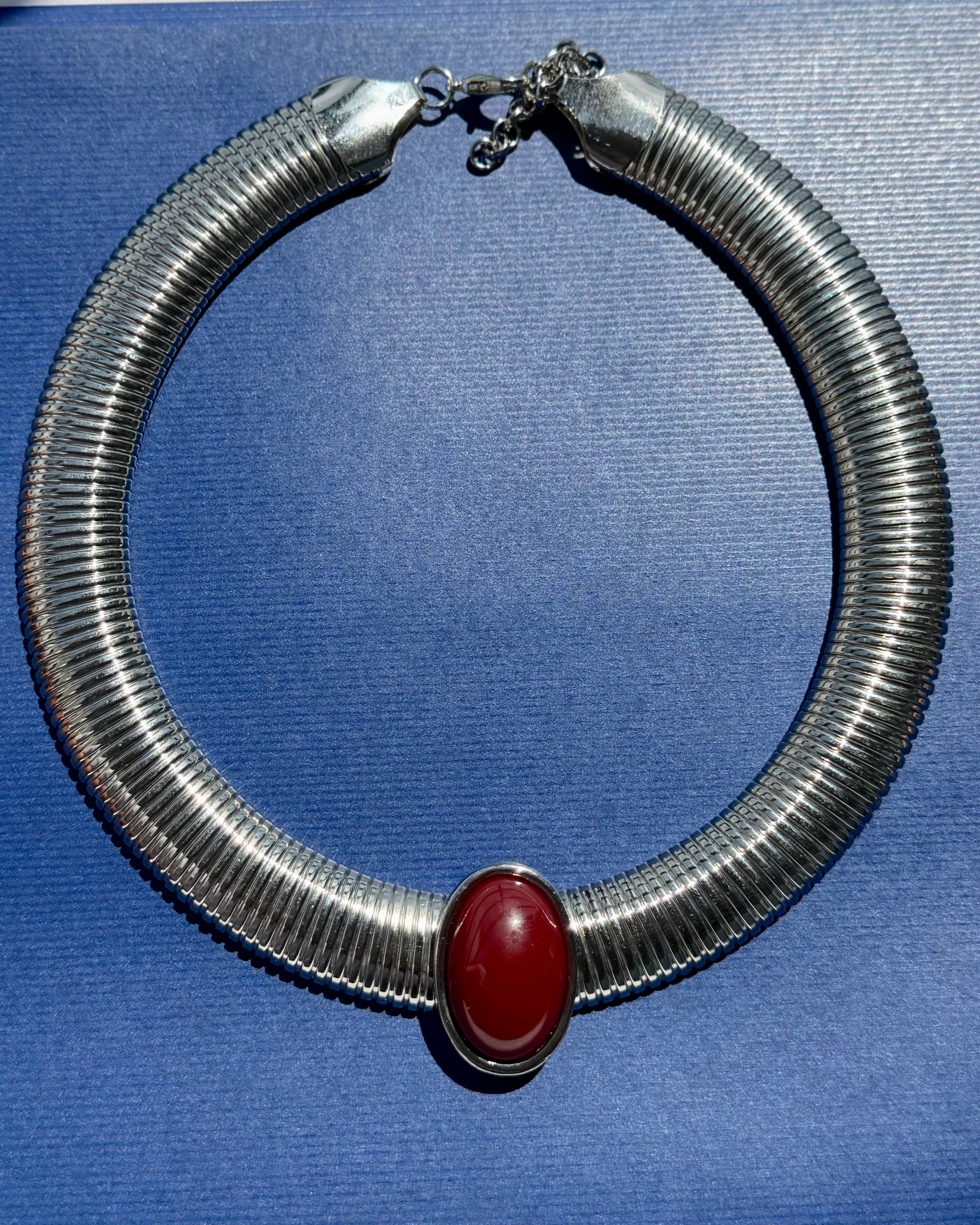 Faberge Necklace - Silver