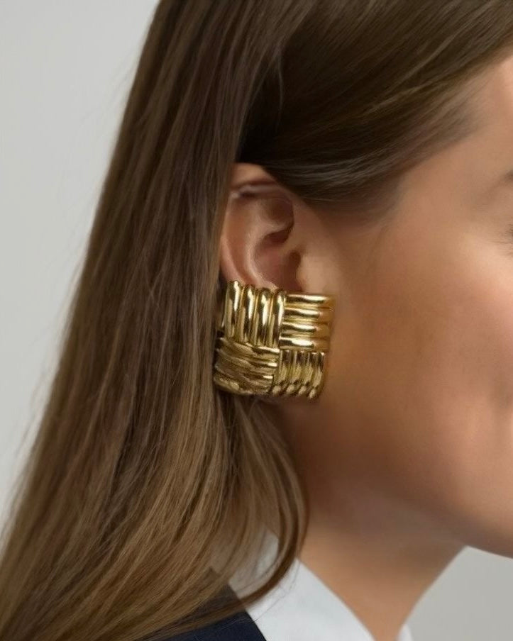 Jagger Earrings - Gold