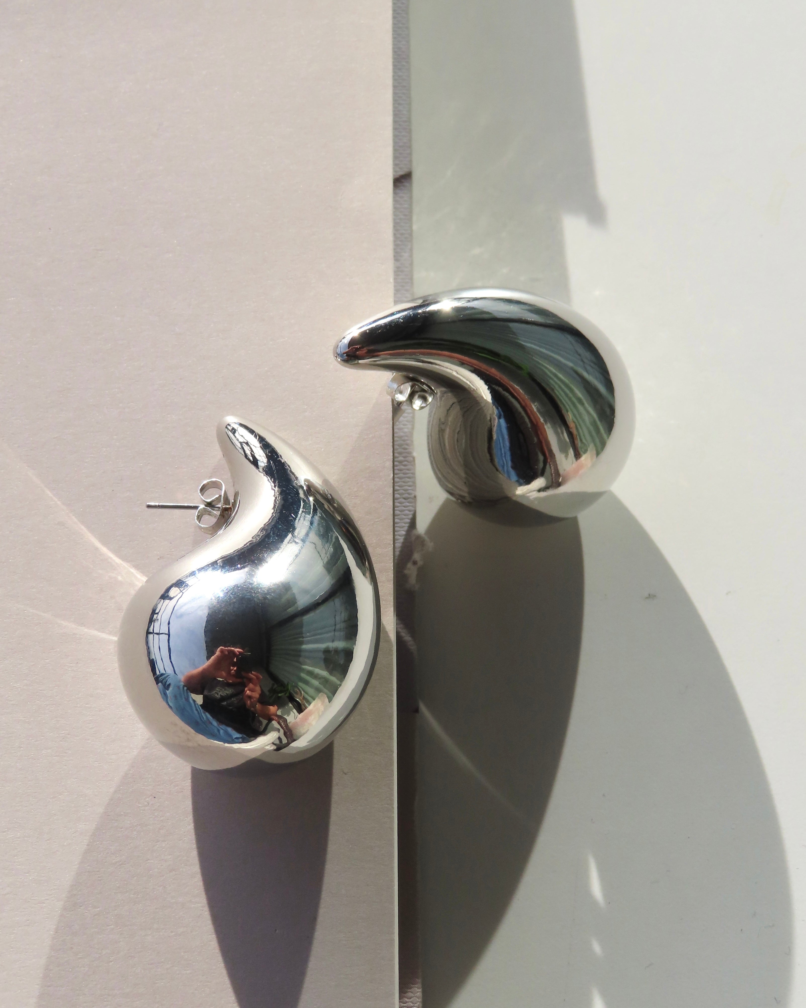 Tabbi XL Earrings - Silver