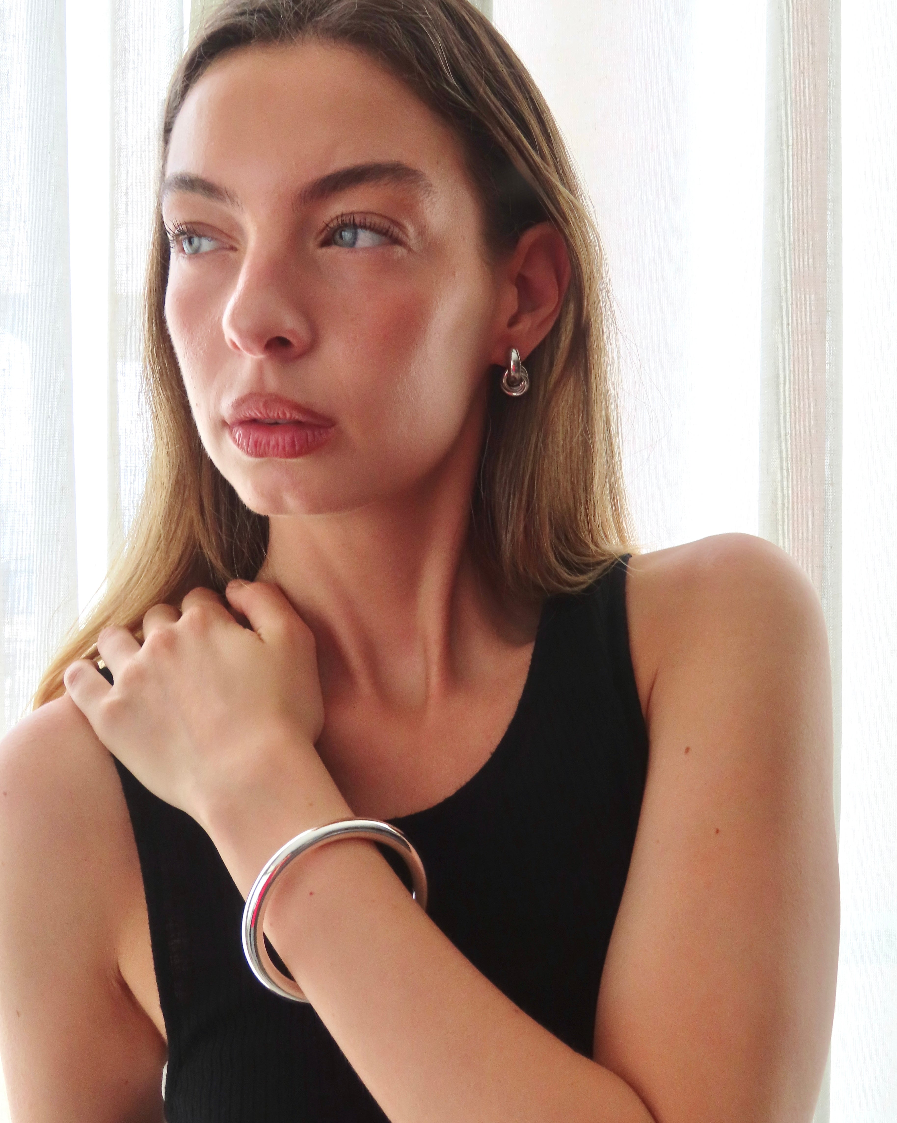 Hera Earrings - Silver