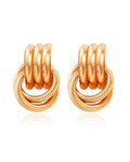 Knot Earrings - Gold