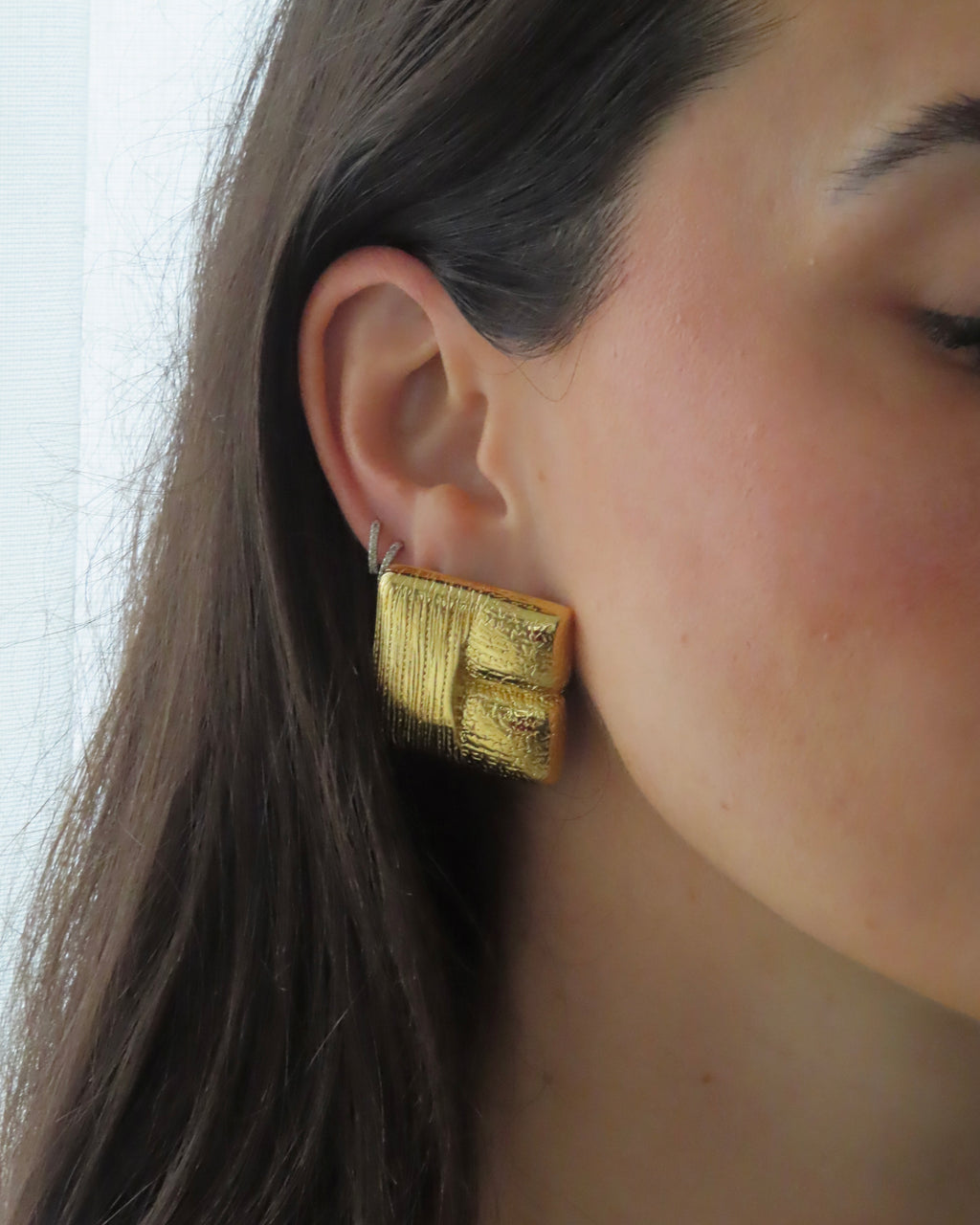 Travertine Earrings