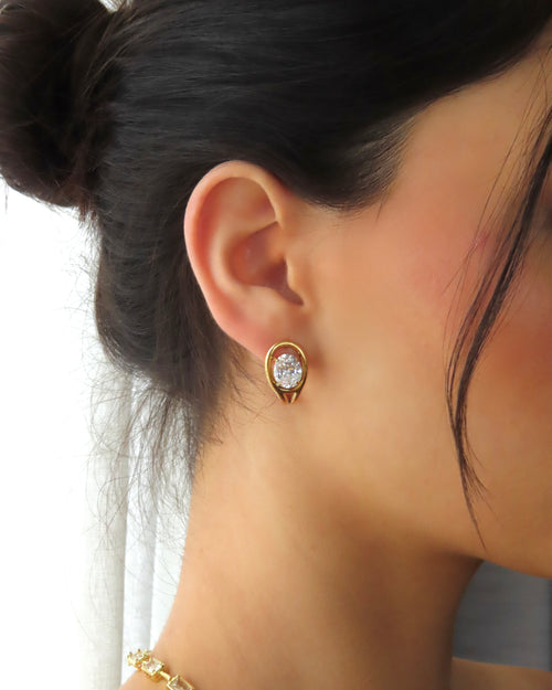 Allegra CZ Earrings