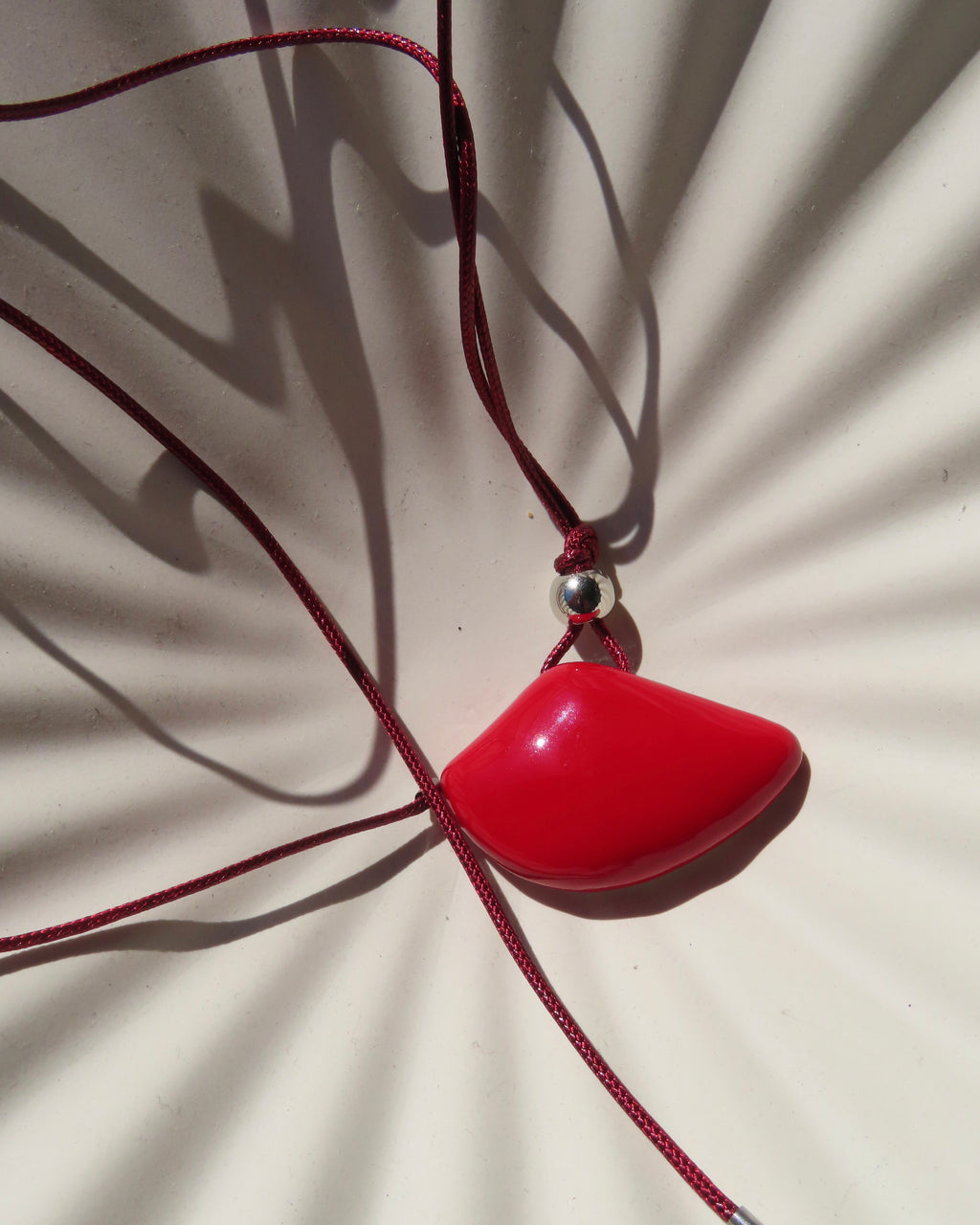 Clementine Necklace - Red