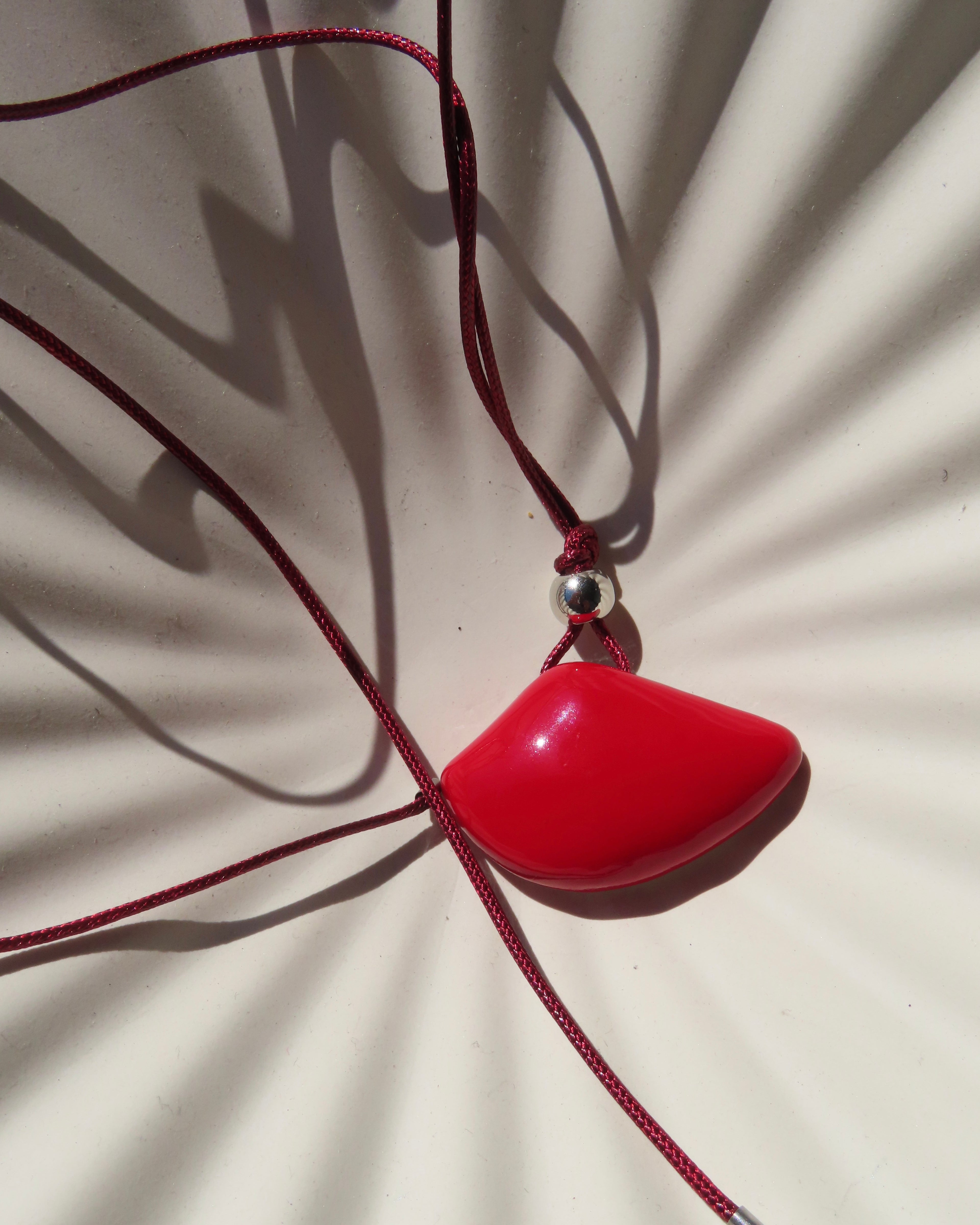Clementine Necklace - Red