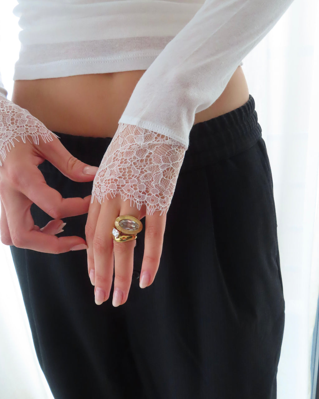 Timepiece CZ Ring