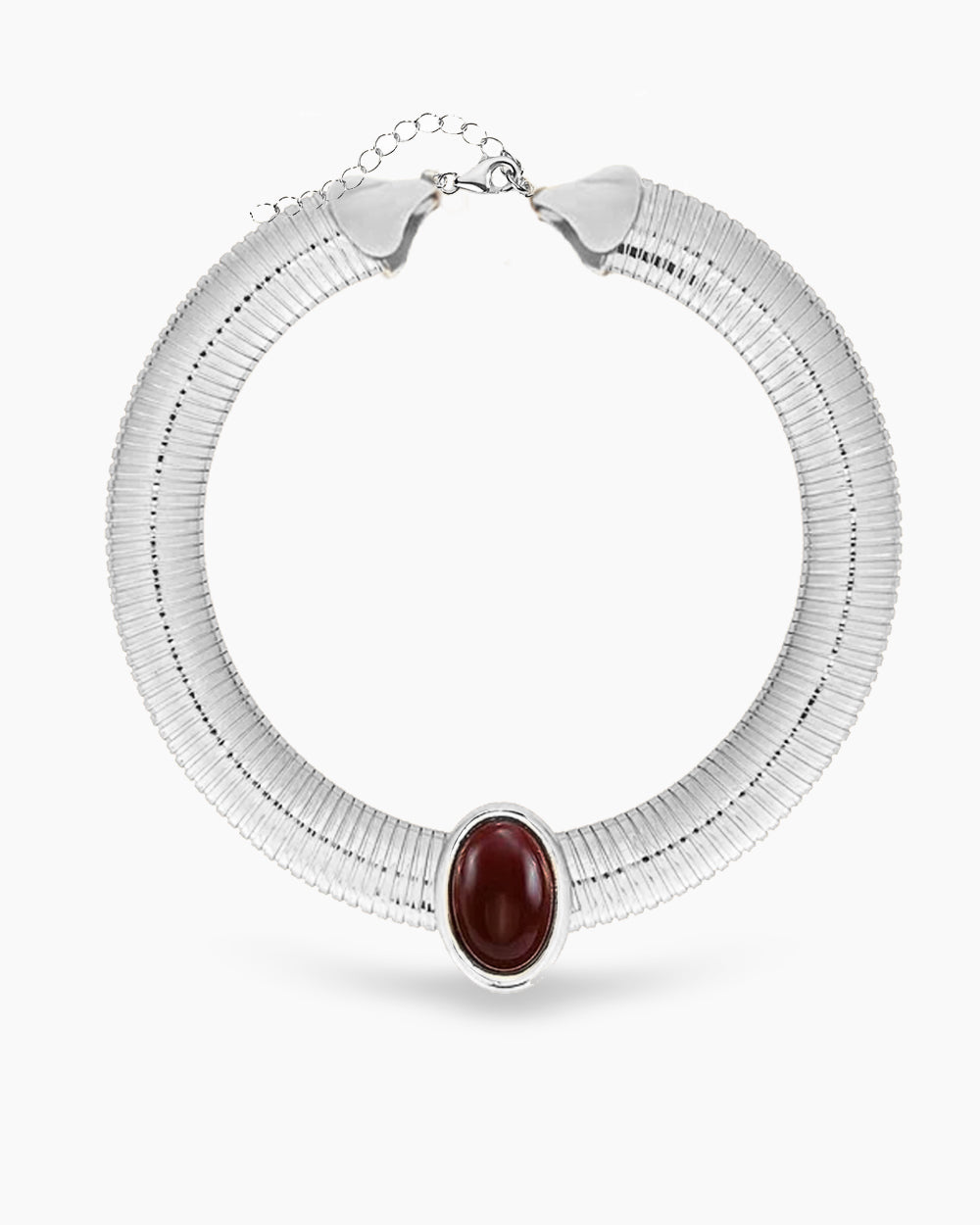 Faberge Necklace - Silver