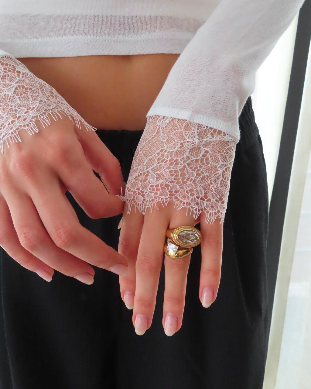 Timepiece CZ Ring