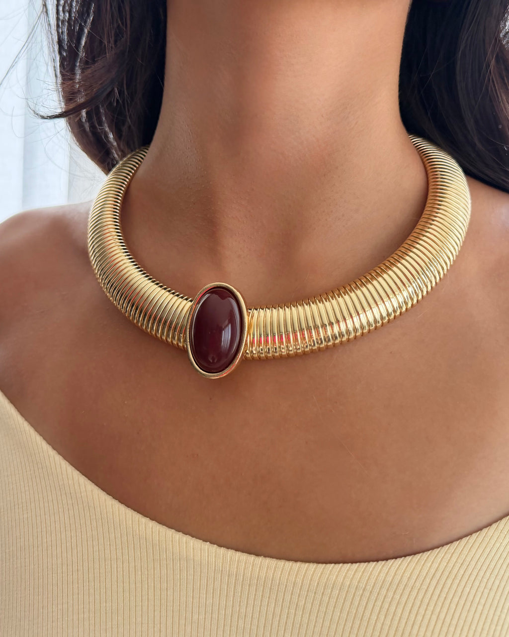 Faberge Necklace - Gold
