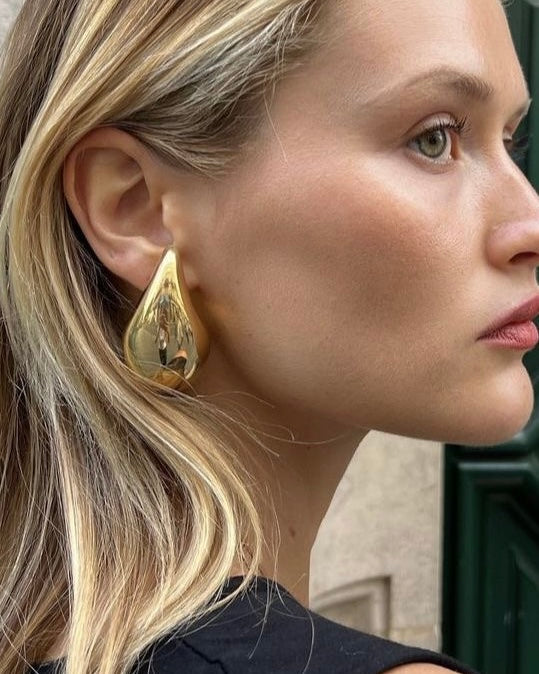 Tabbi XL Earrings - Gold