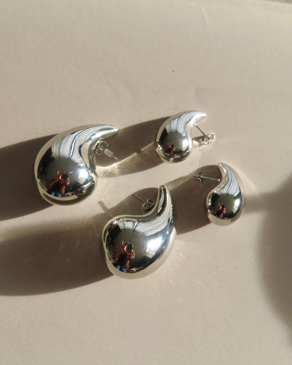 Tabbi XL Earrings - Silver