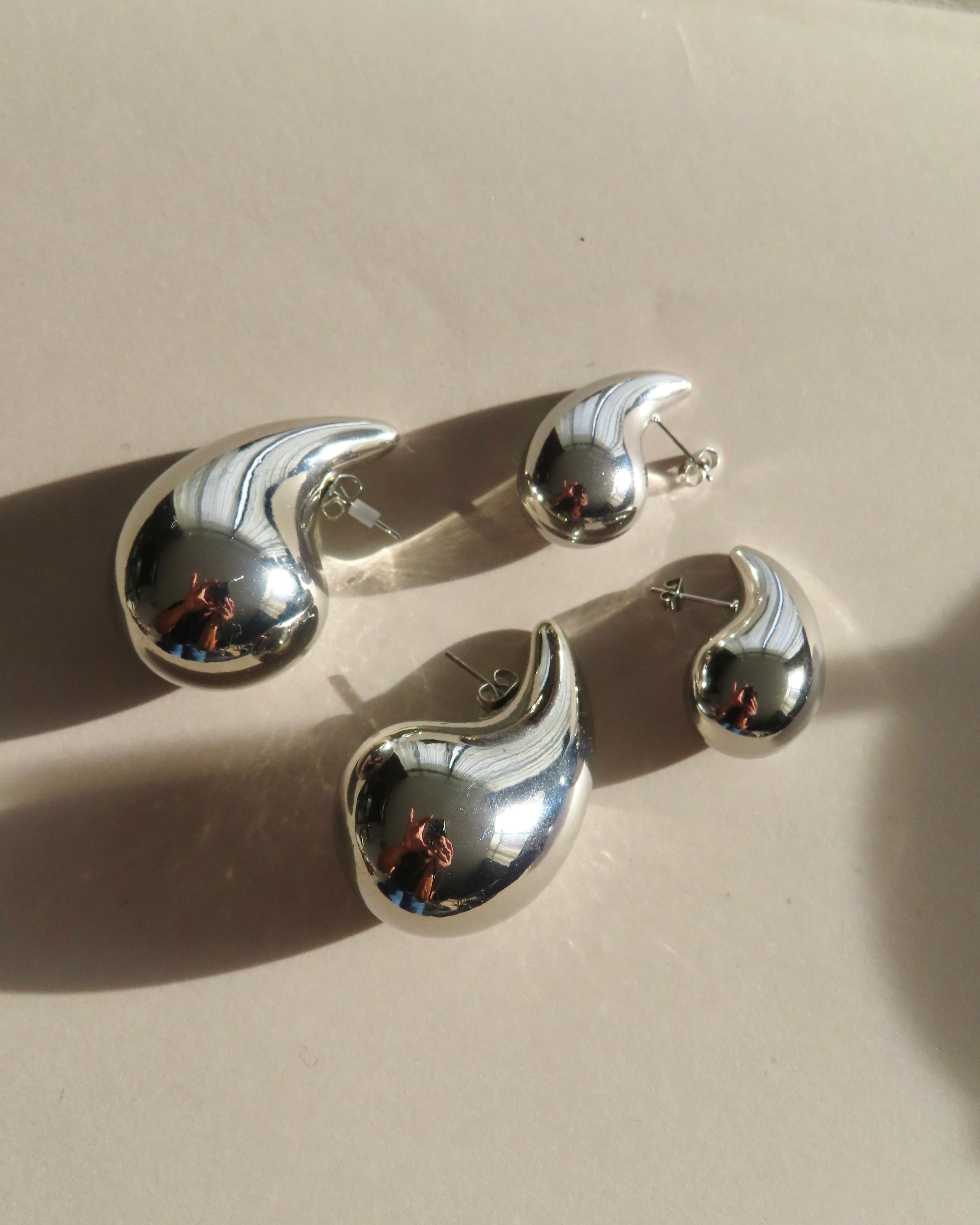 Tabbi XL Earrings - Silver