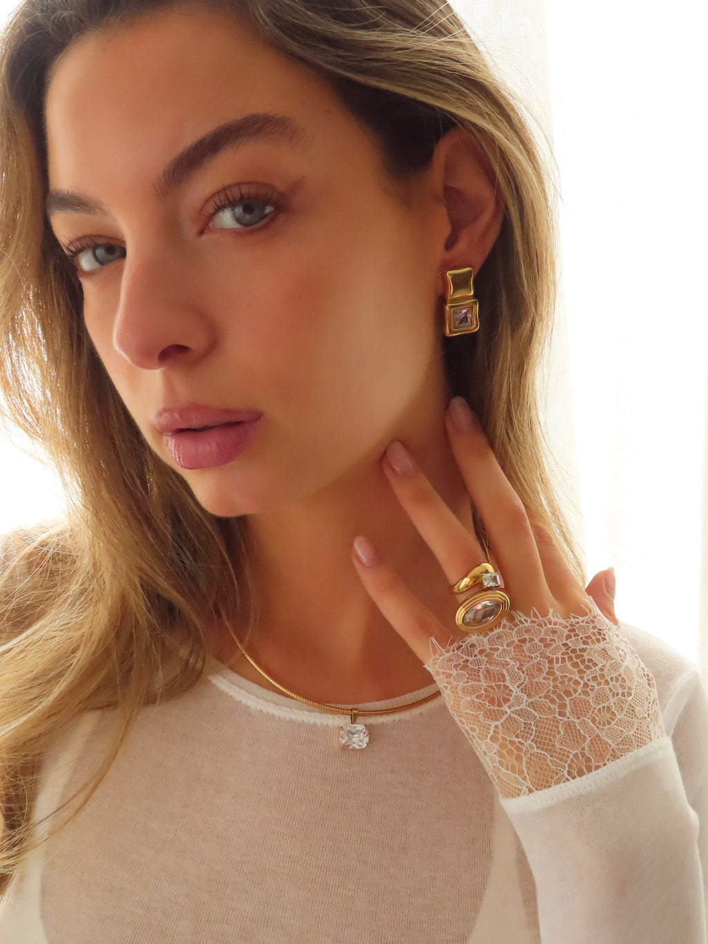 Tribeca CZ Earrings