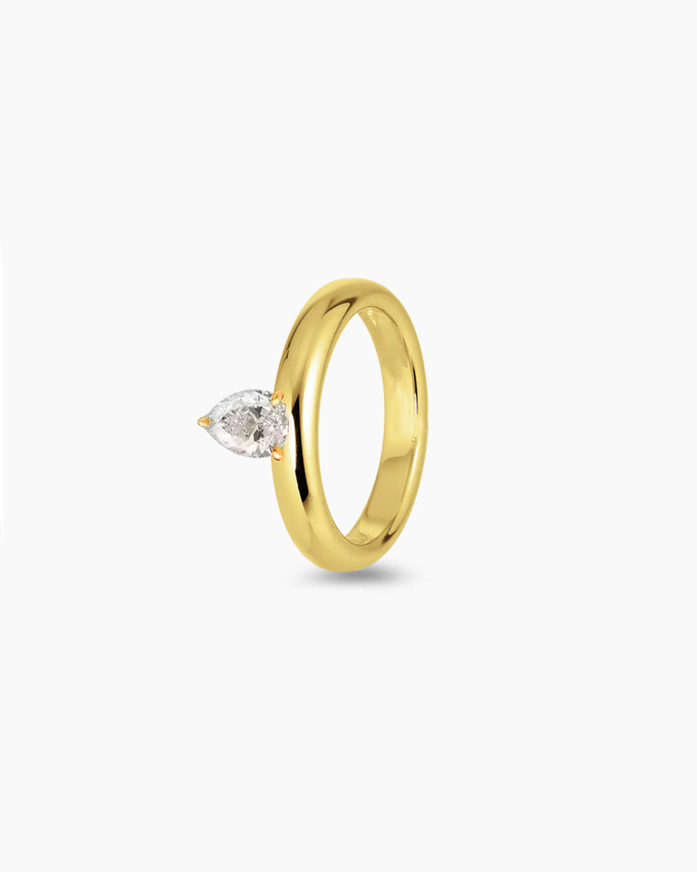 Classique Ring - Pear CZ