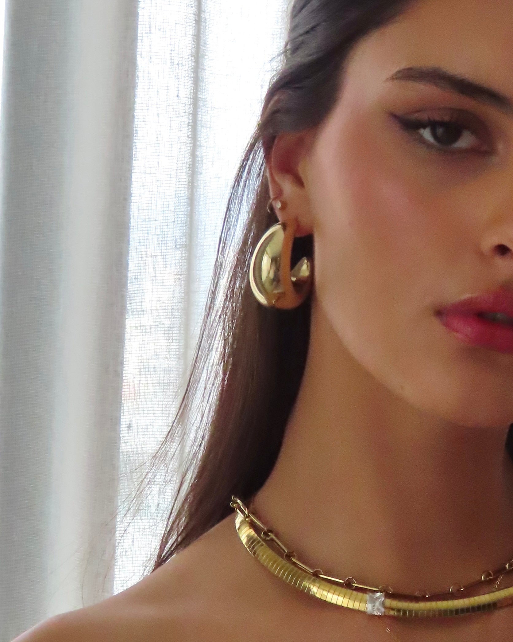 Kendall Hoops - Gold