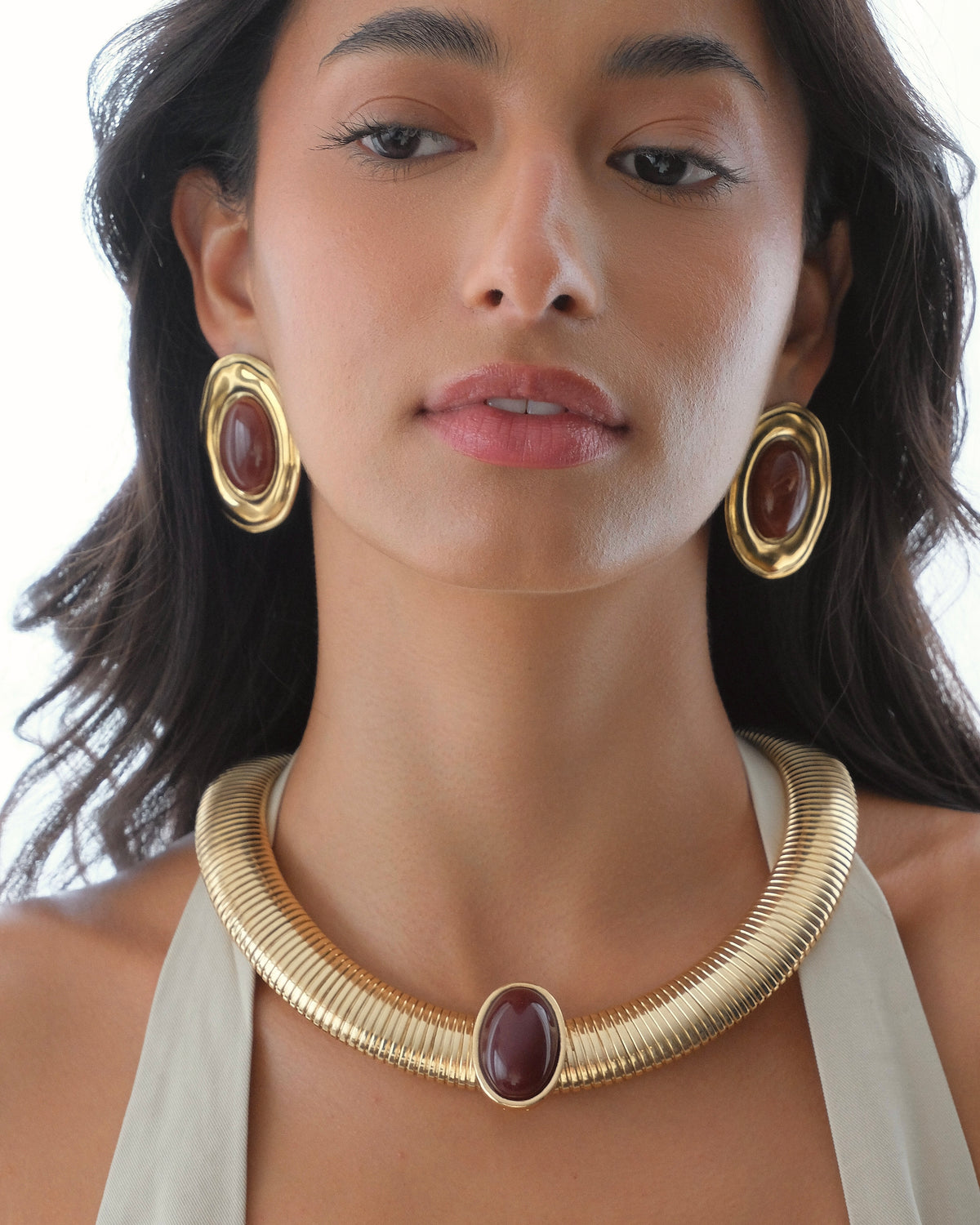 Bordeaux Earrings