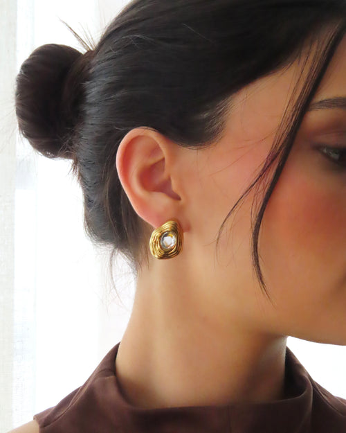 Bais CZ Earrings