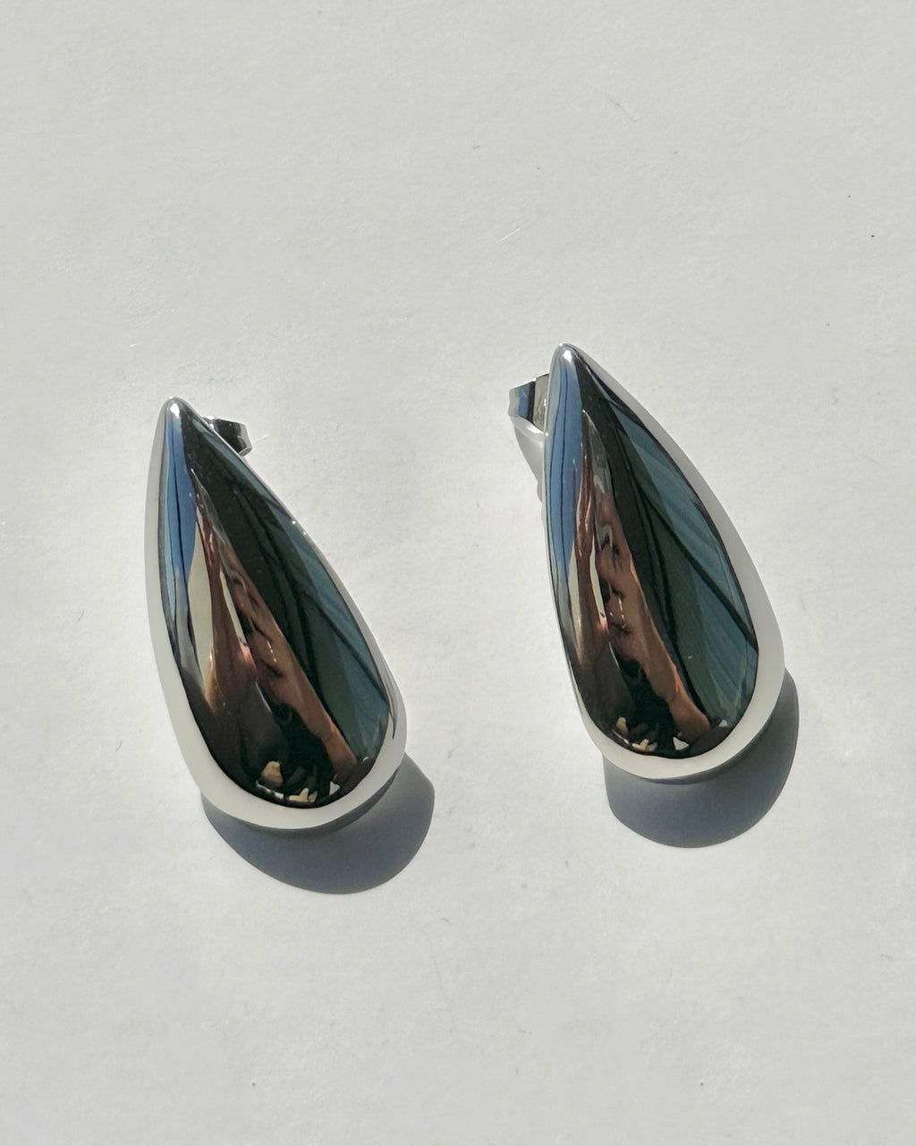 Rain Earrings - Silver