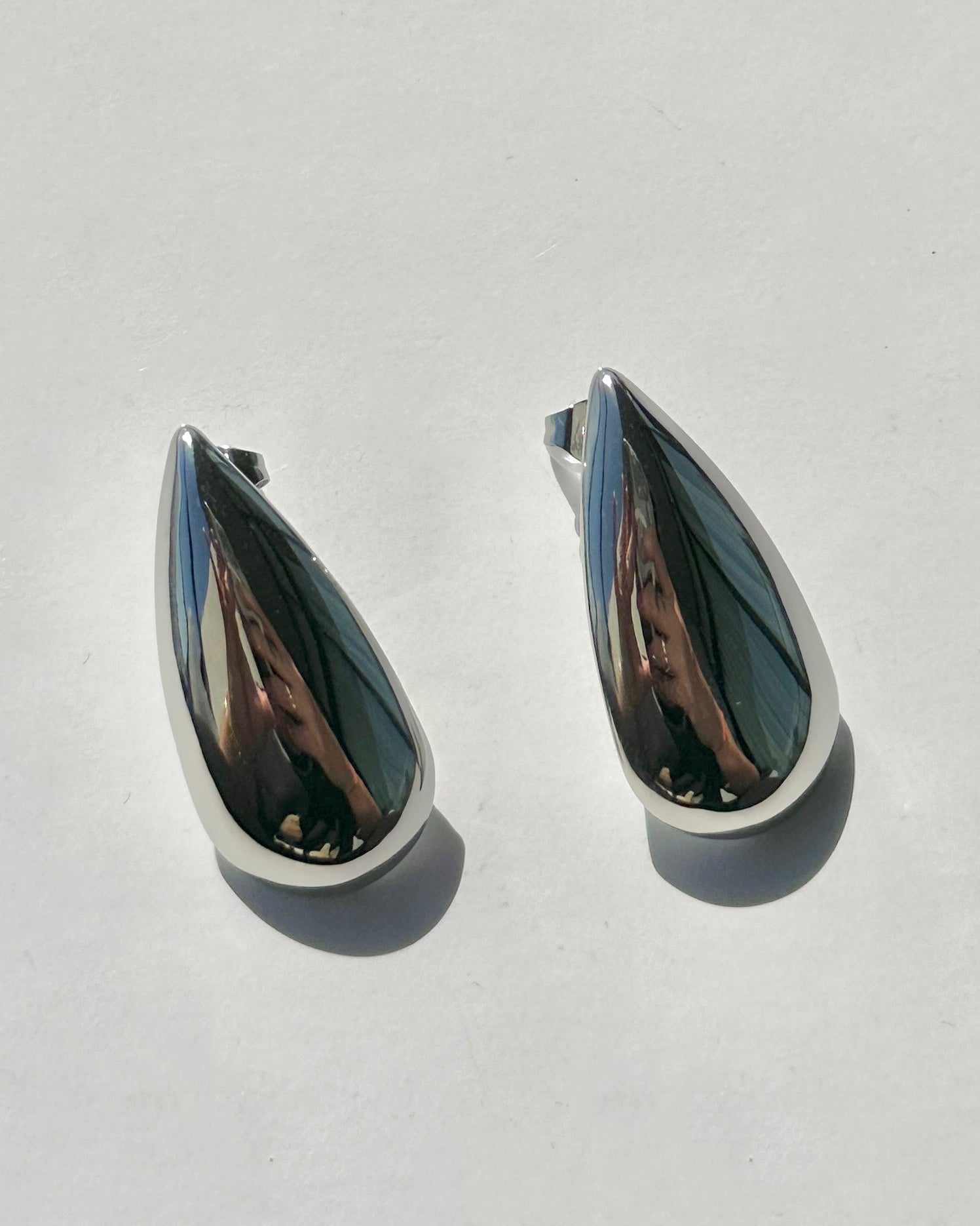 Rain Earrings - Silver