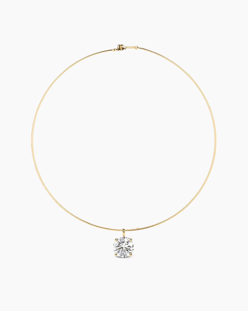 Carlyle Necklace - Round CZ
