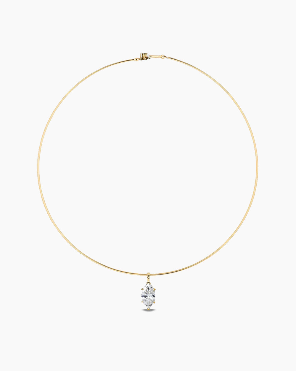 Carlyle Necklace - Marquise CZ