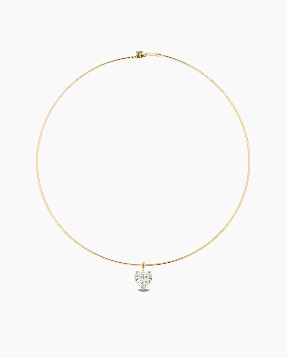 Carlyle Necklace - Heart CZ