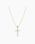 Ava Cross Necklace - Gold