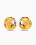 Avenue Earrings - Two Tone