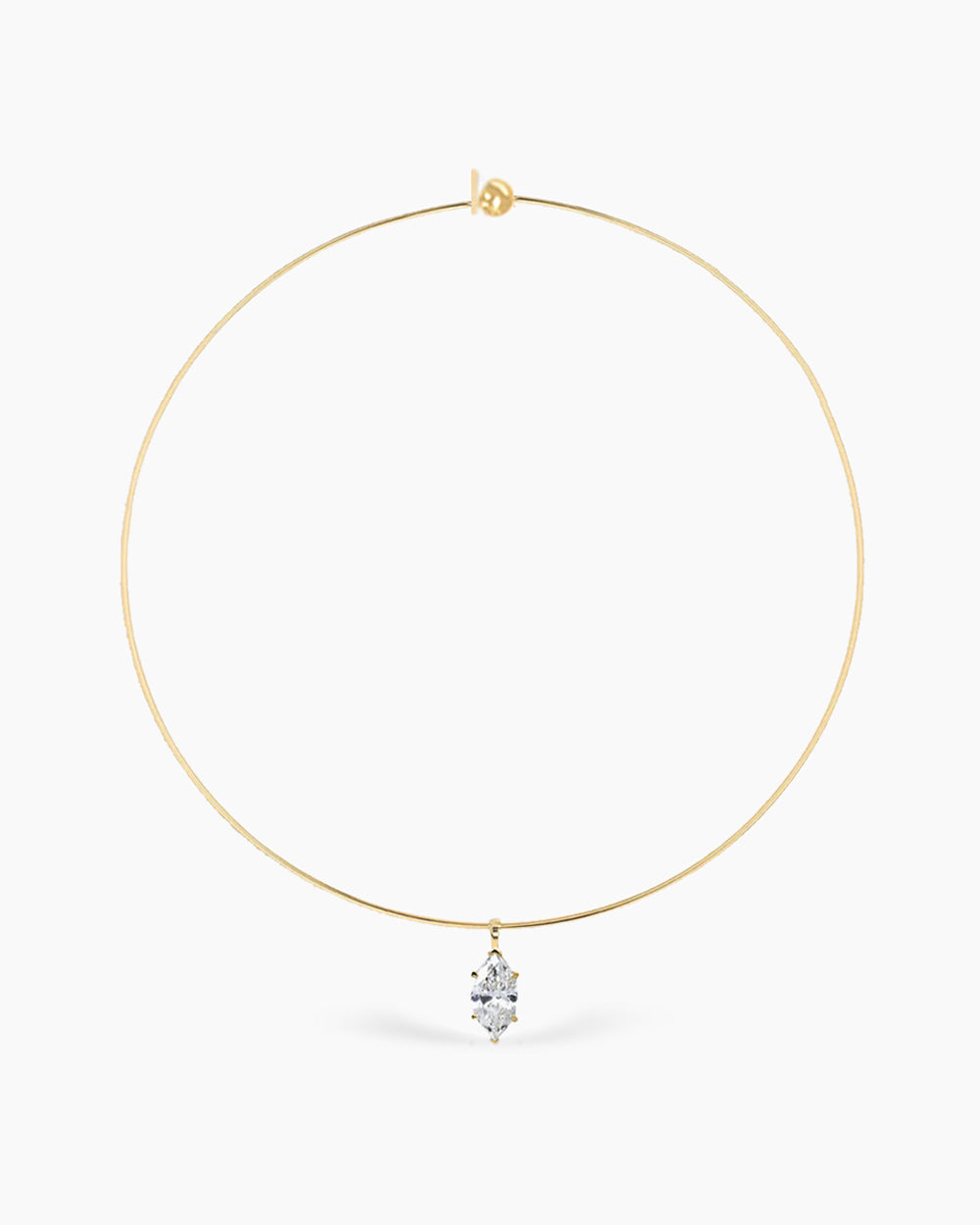 Carlyle Necklace - Marquise CZ