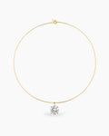 Carlyle Necklace - Round CZ
