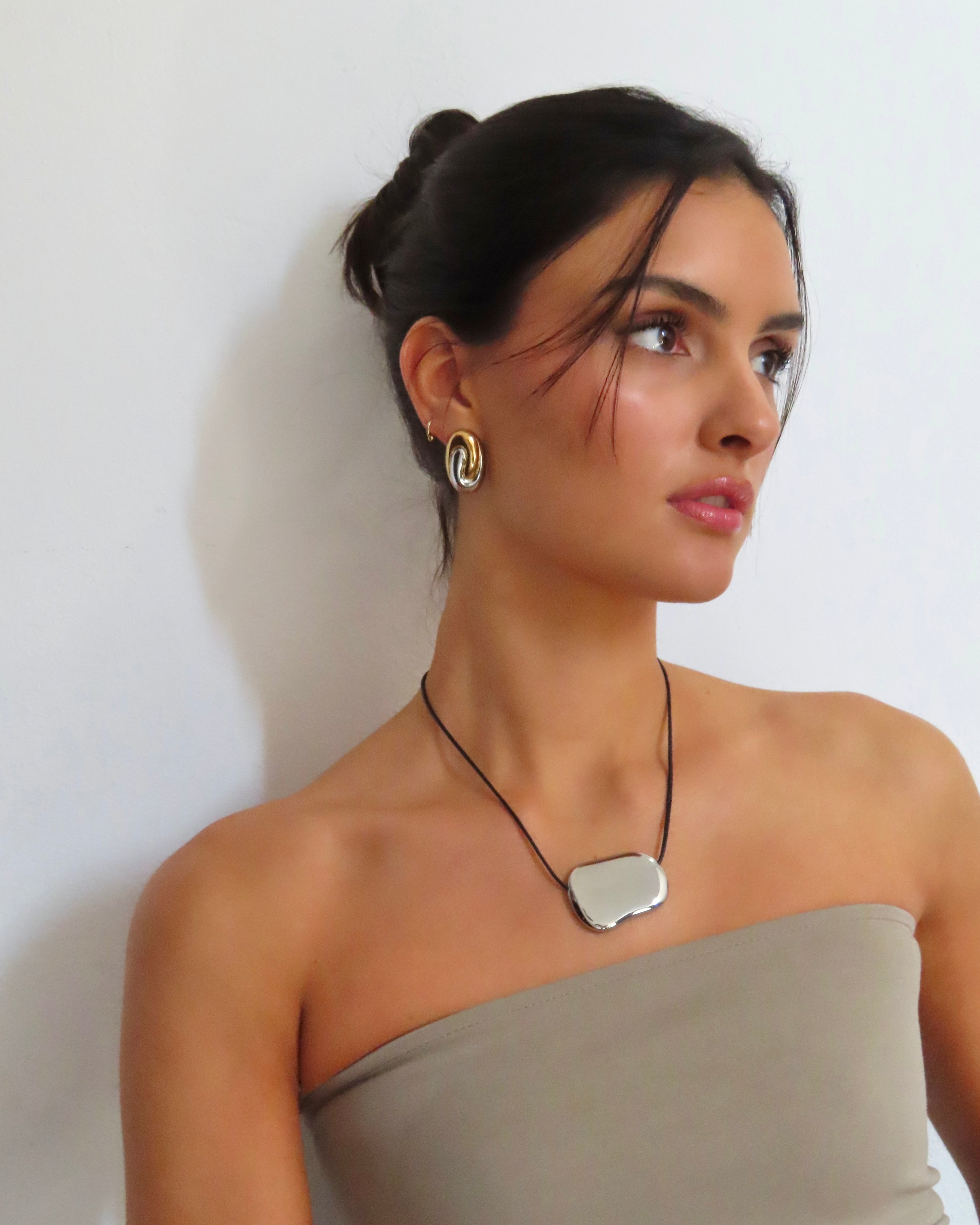 Bleecker Earrings - Two Tone