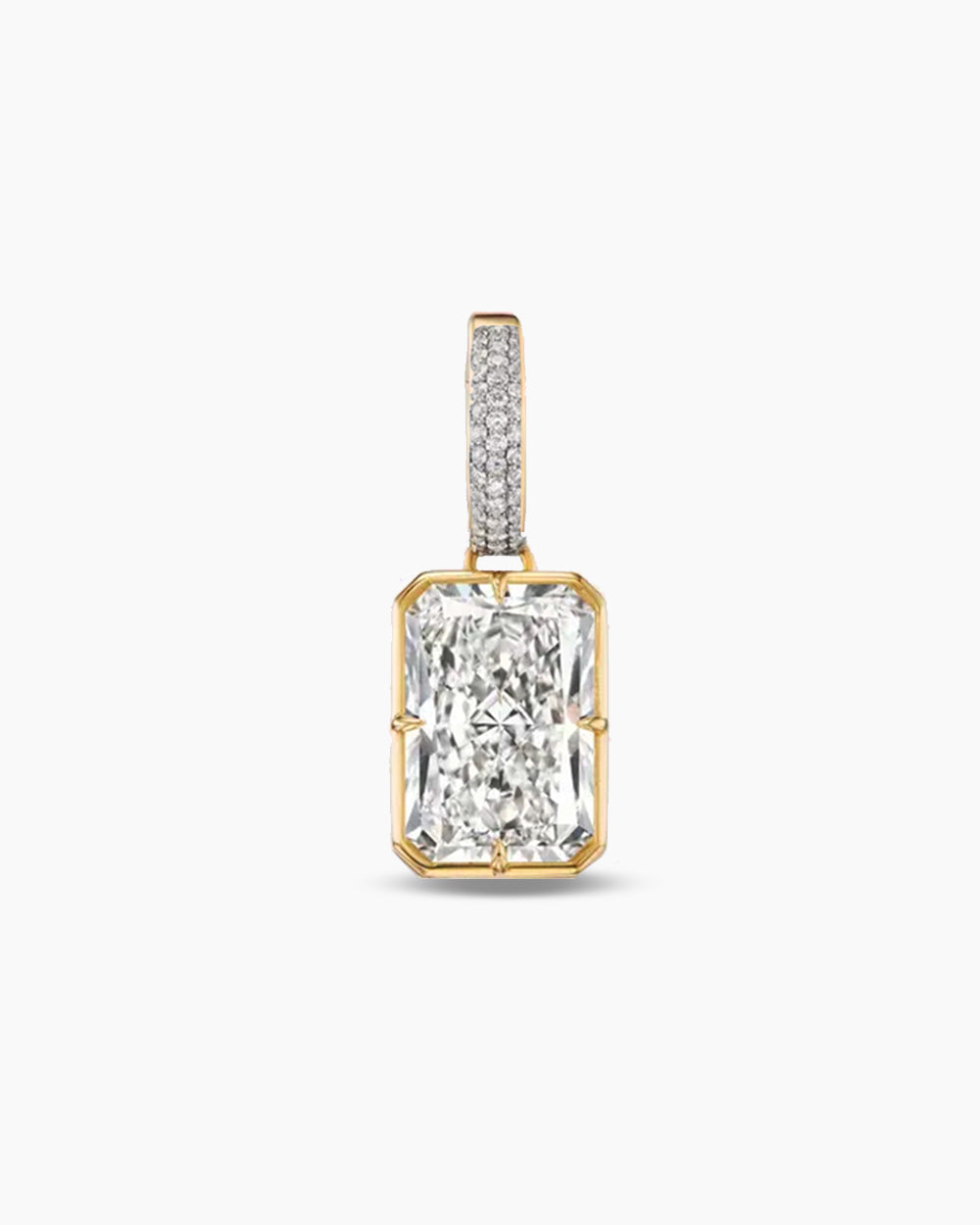 Emerald CZ Charm