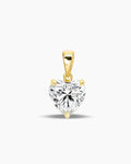 Heart CZ Charm